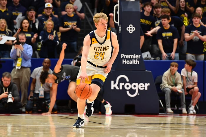 Lutheran East vs Ottawa-Glandorf boys basketball state championship Ben Jackson19